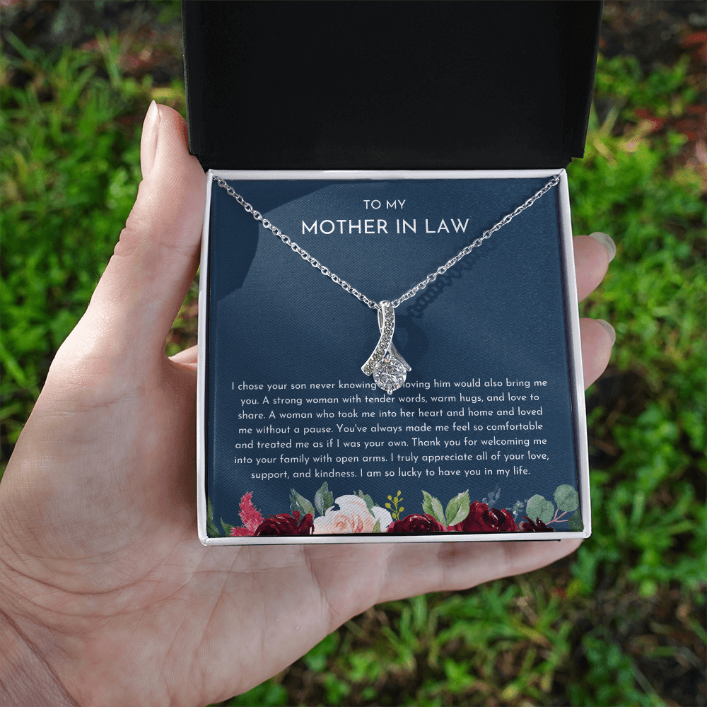 To My Mother In Law - Alluring Beauty Necklace