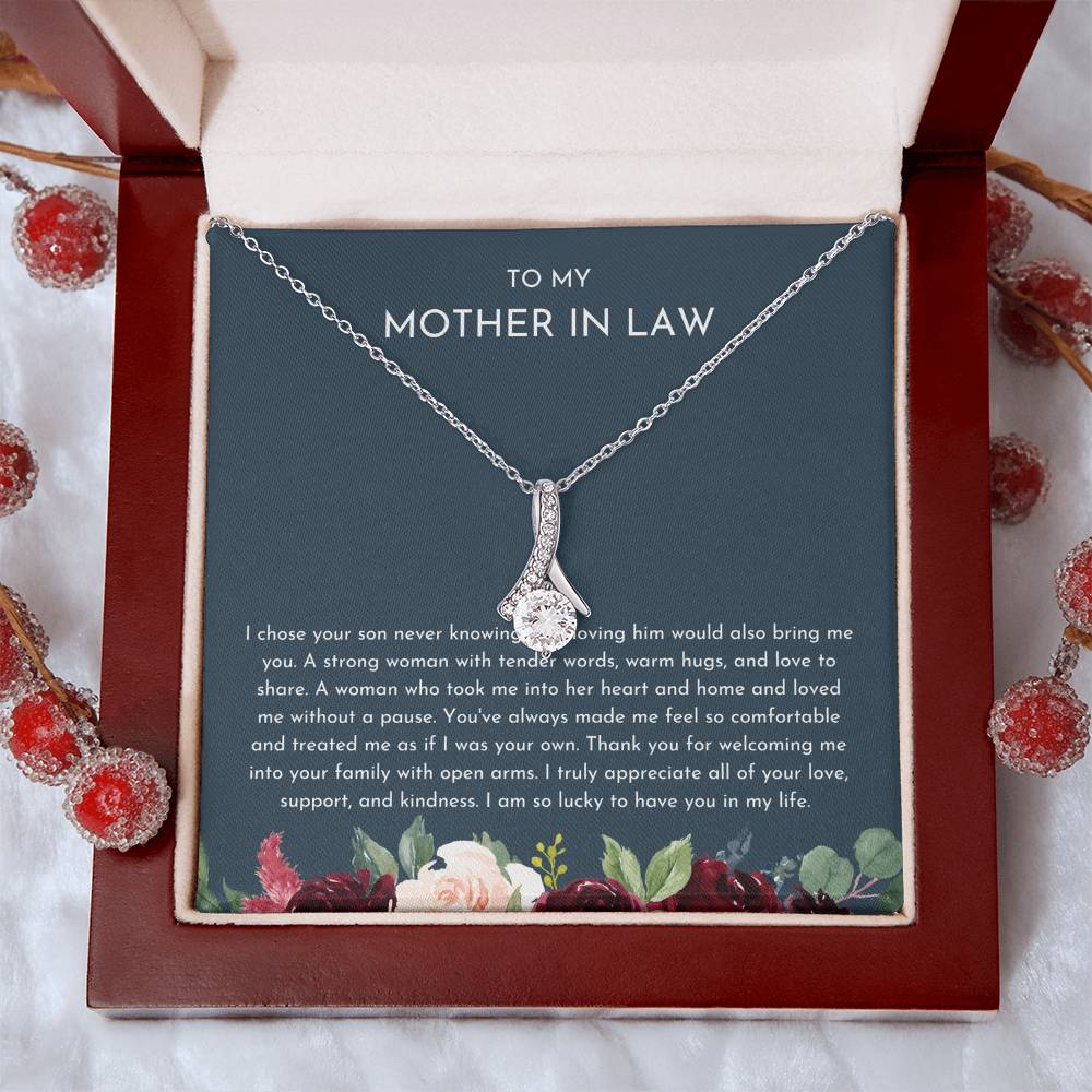 To My Mother In Law - Alluring Beauty Necklace