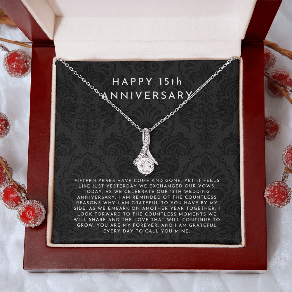 15 Year Anniversary Gift, 15th Anniversary Gift For Wife