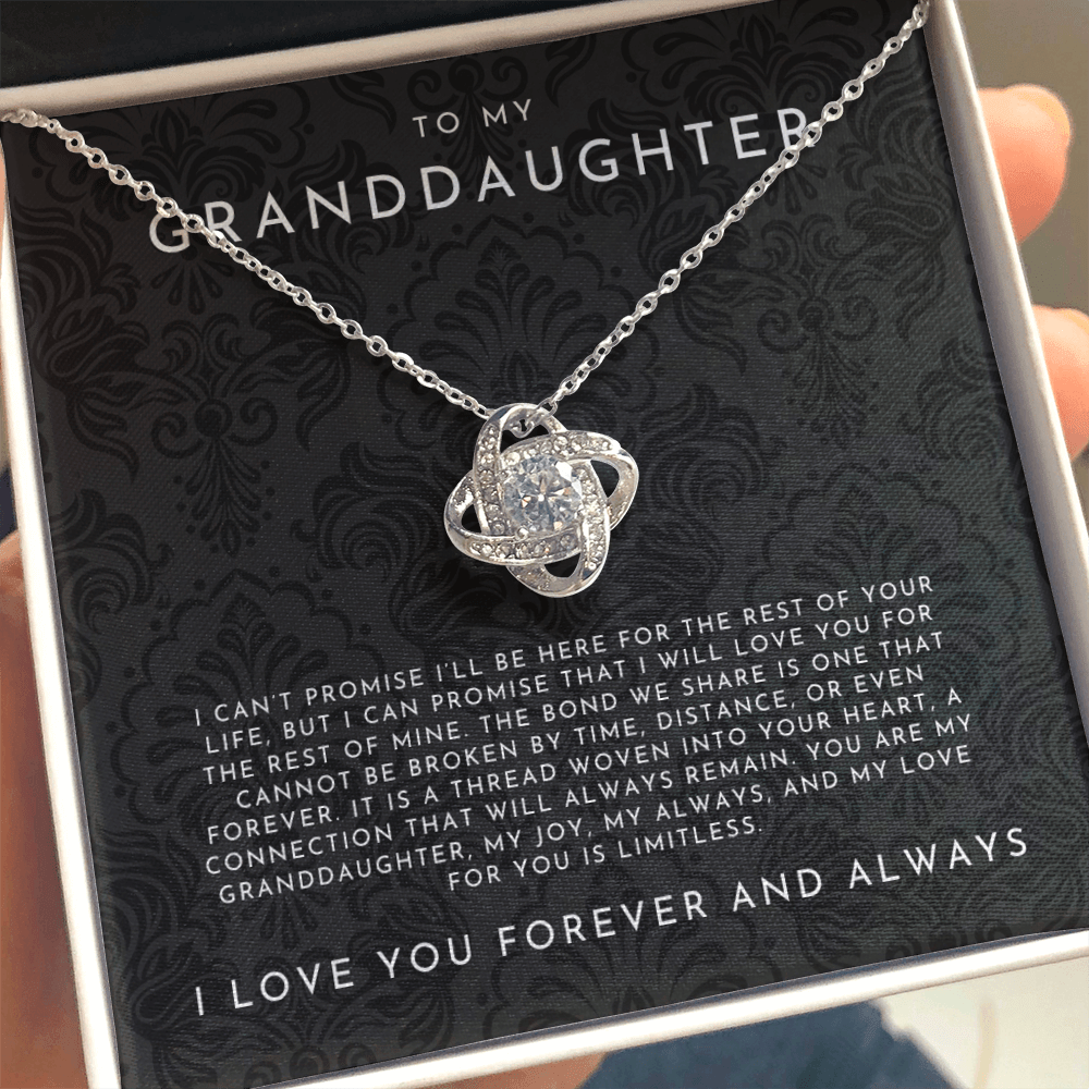 To My Granddaughter Necklace