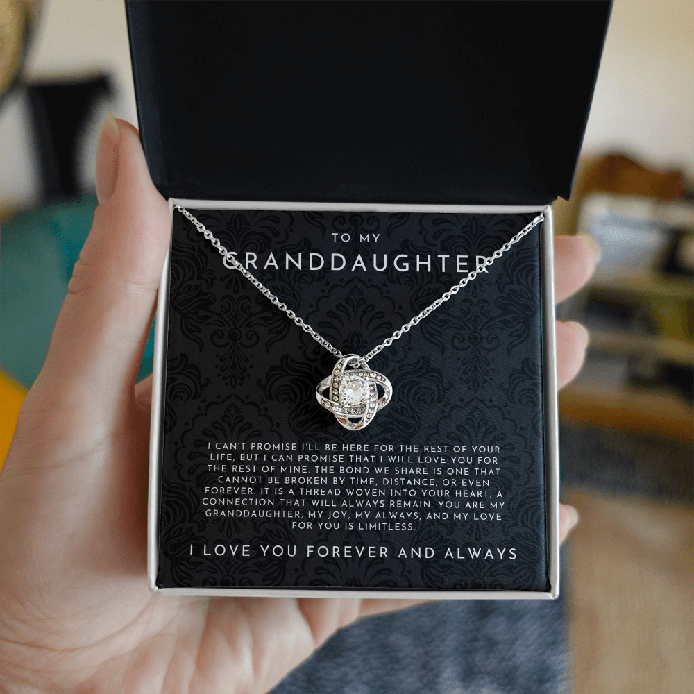 To My Granddaughter Necklace