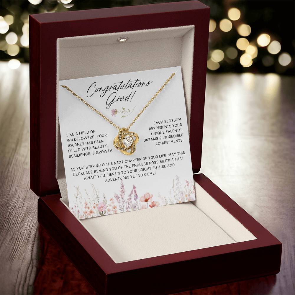 Wildflower Graduation Necklace