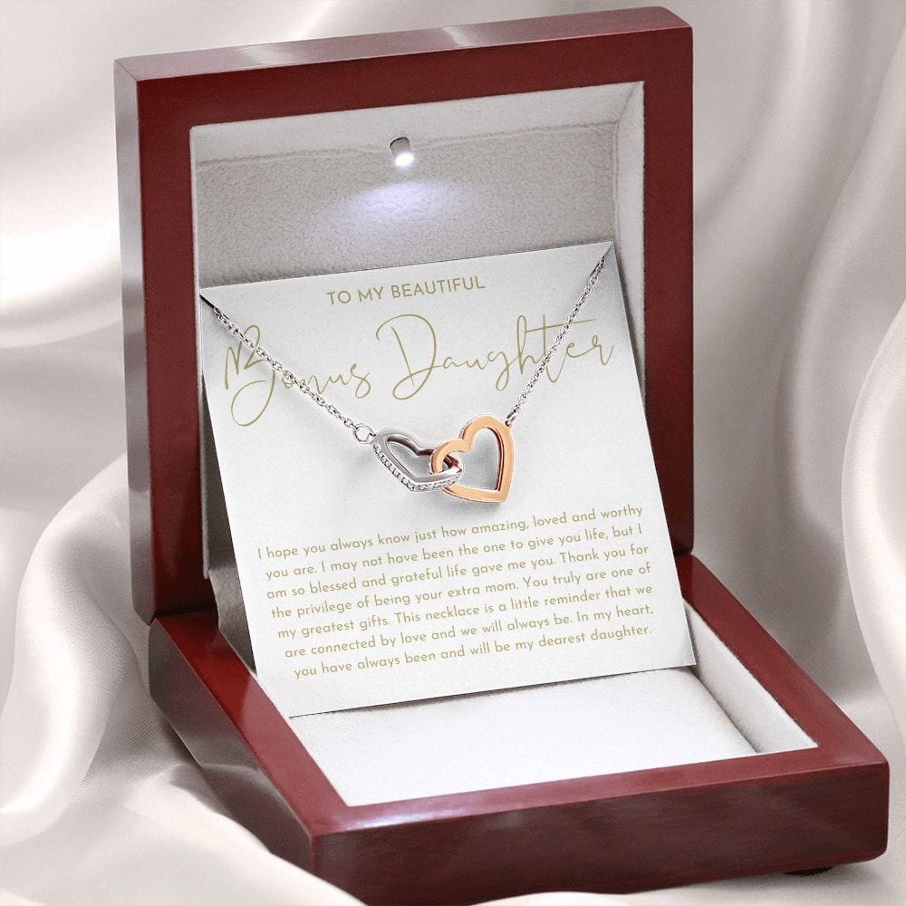 Bonus Daughter Necklace - Bonus Daughter Gift