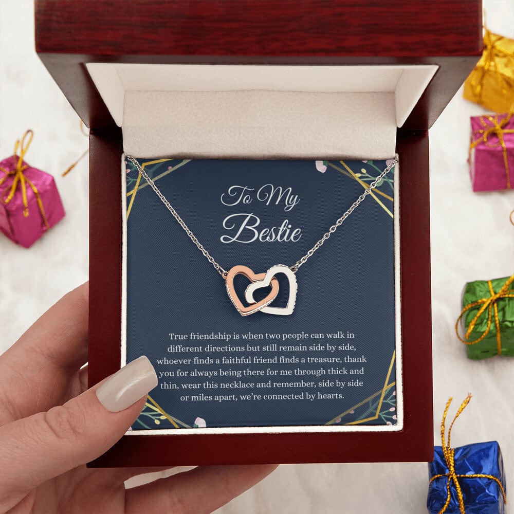 To My Bestie Necklace - Best Friend Necklace
