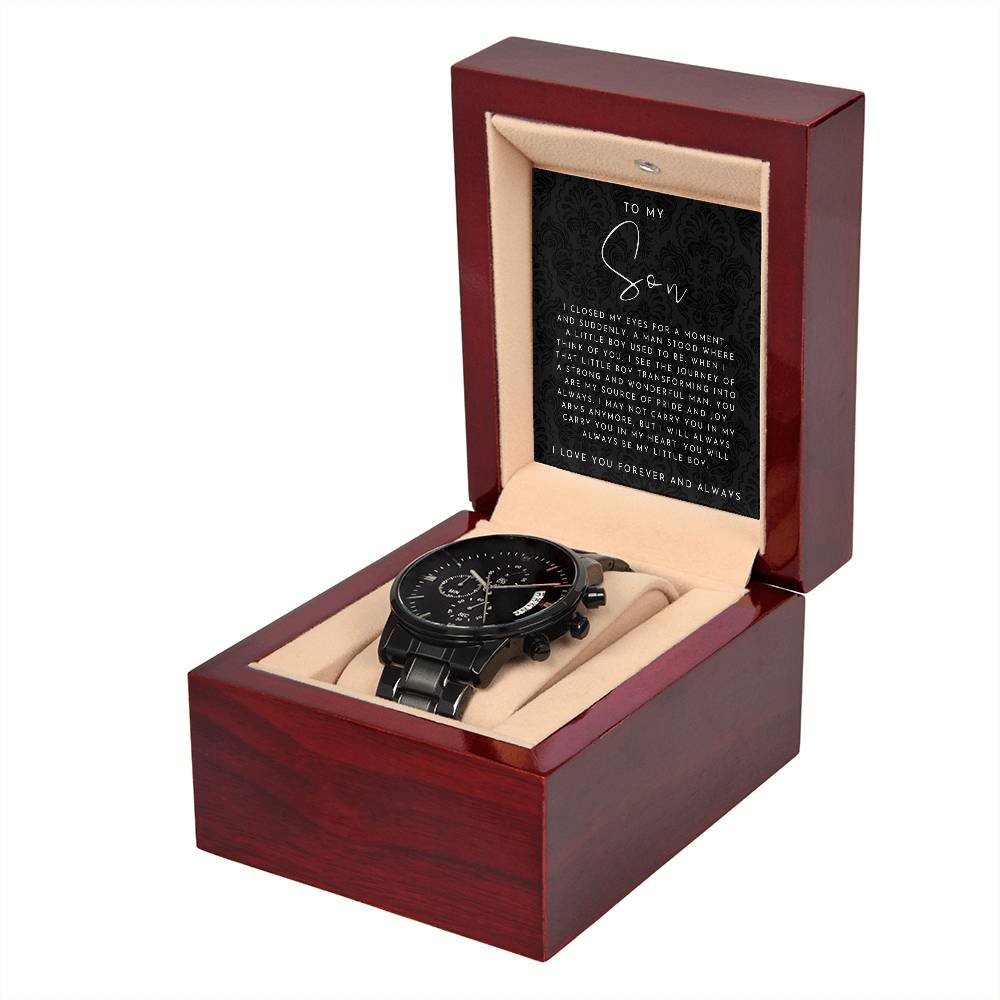 To My Son (I Closed My Eyes) Chronograph Watch
