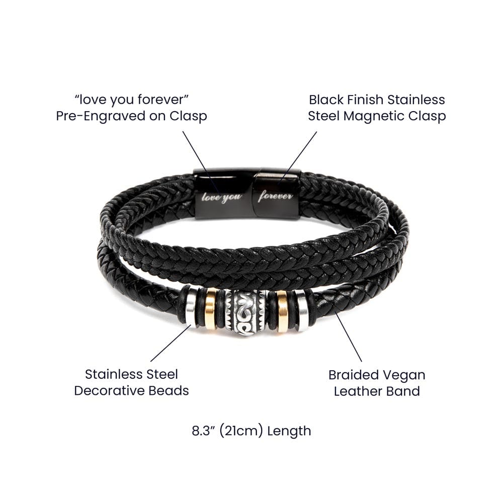 To Our Son On Your Wedding Day Bracelet