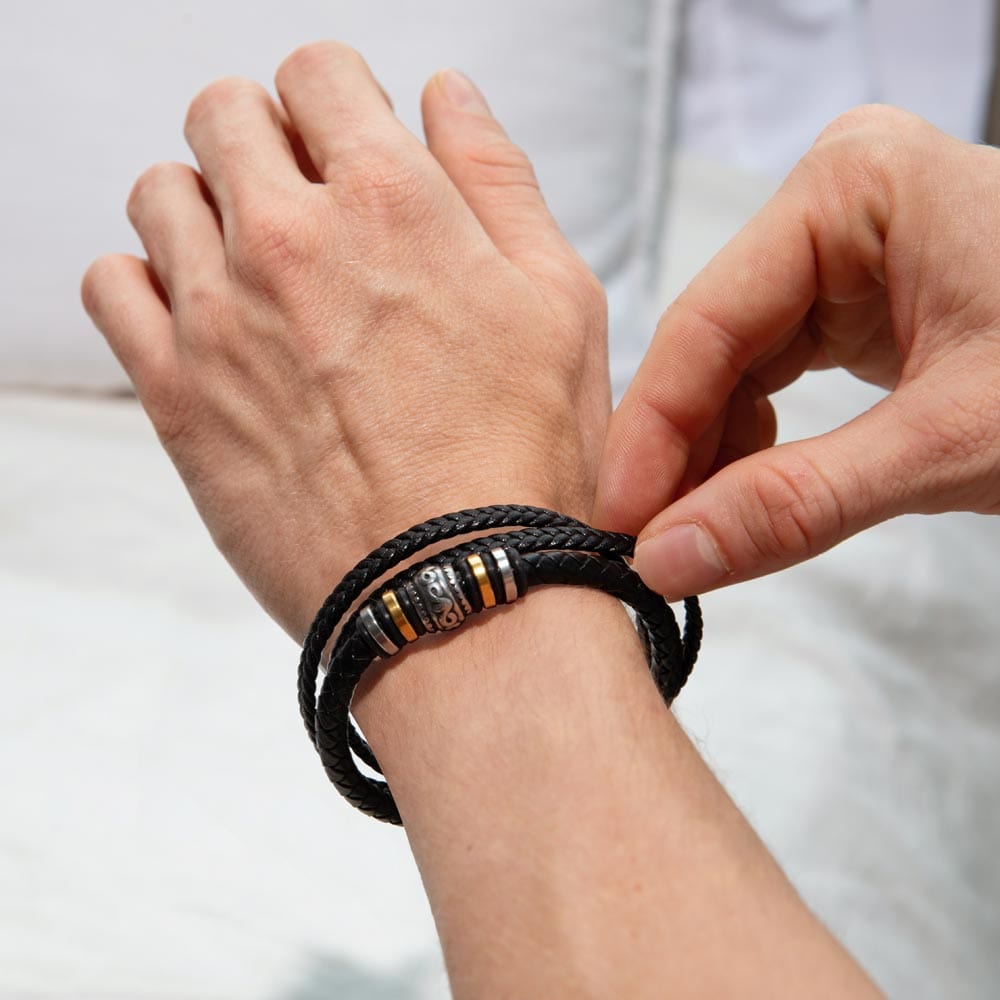 To My Grandson Bracelet (As You Grow Older)