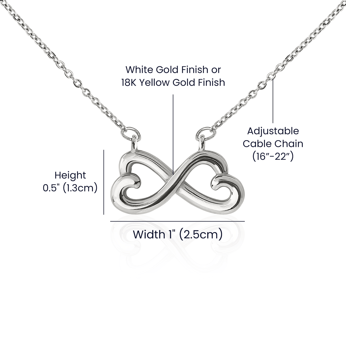 To My Valentine Endless Love Necklace