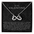 To My Valentine Endless Love Necklace