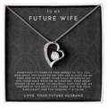To My Future Wife - Forever Heart Necklace