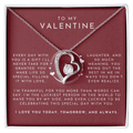 To My Valentine Heart Necklace