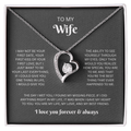 To My Wife (Forever Heart Necklace)