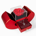 To My Valentine Eternal Rose Heart Box Set