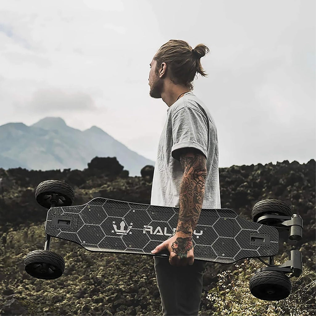 at-v2-carbon-fiber-electric-skateboardoff-road-all-terrain-28mph-19-mile-range-3000w-dual-motor-black-for-adults-teens-5907