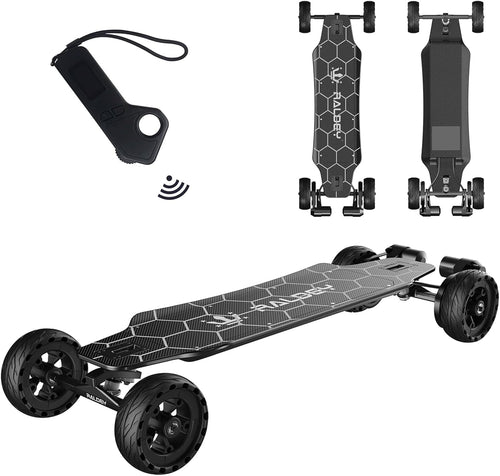 at-v2-carbon-fiber-electric-skateboardoff-road-all-terrain-28mph-19-mile-range-3000w-dual-motor-black-for-adults-teens-5907