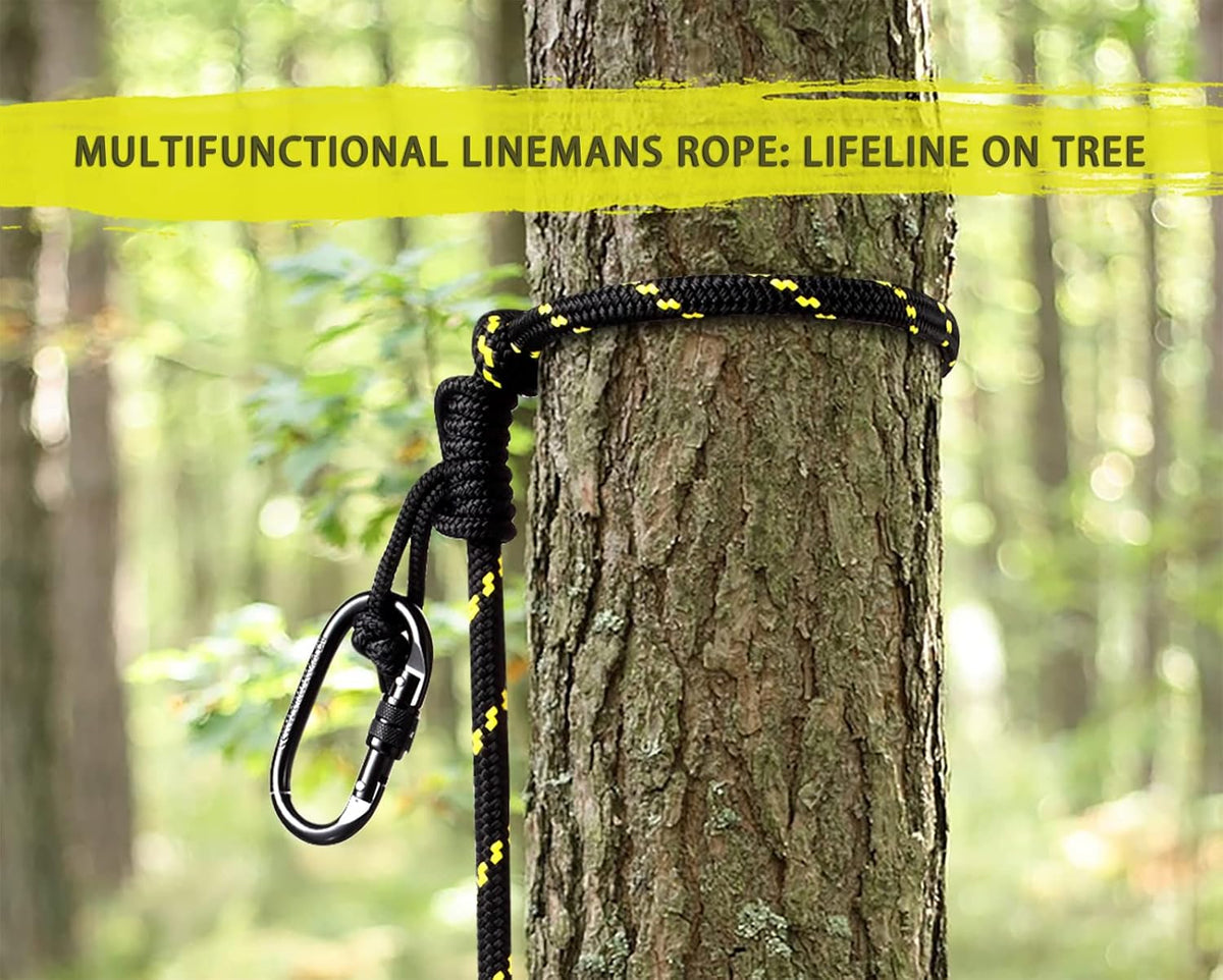UIIHUNT Tree Saddle Hunting Kit With 16 x 12 in Platform, Gen1 Saddle And 4-Pack Climbing Sticks - Full Mobile Tree Saddle Hunting System