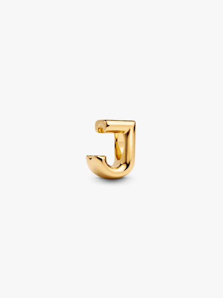 Letter J Charm Necklace