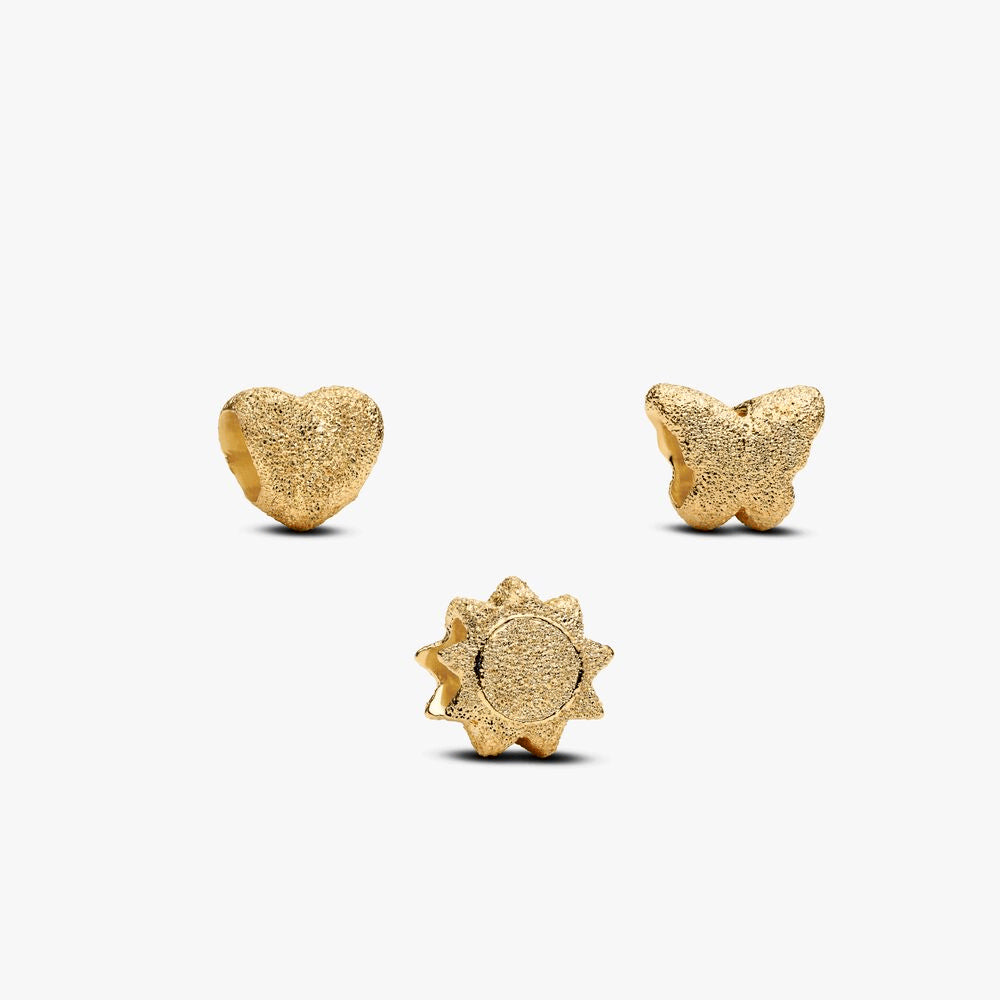 Golden Mini Charm Trio