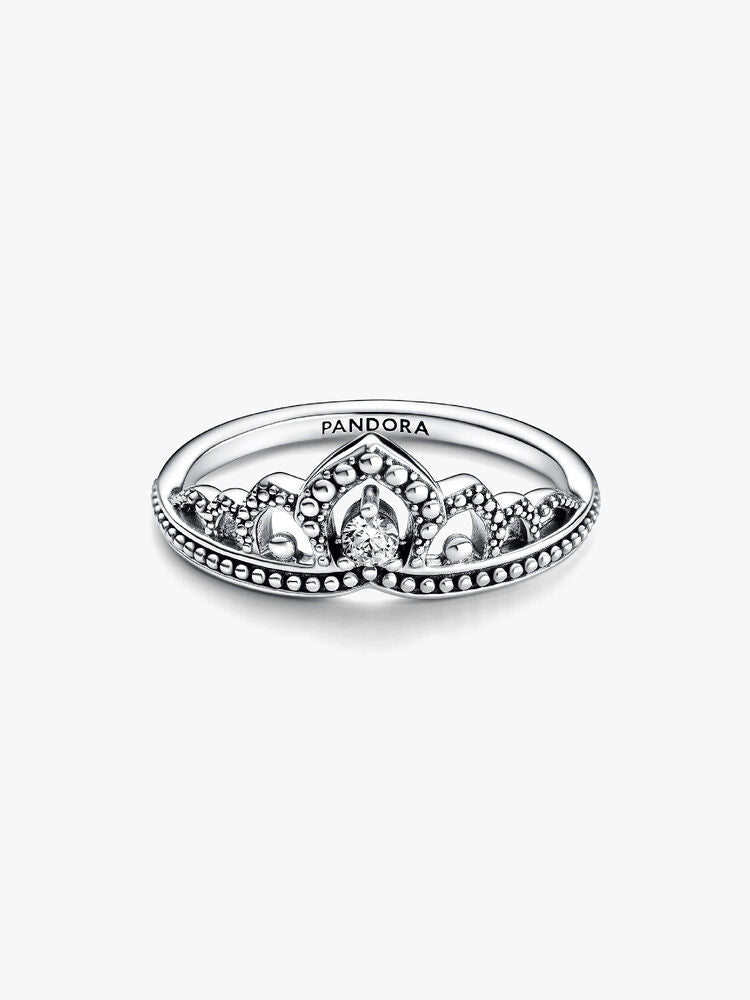 Regal Beaded Tiara Ring