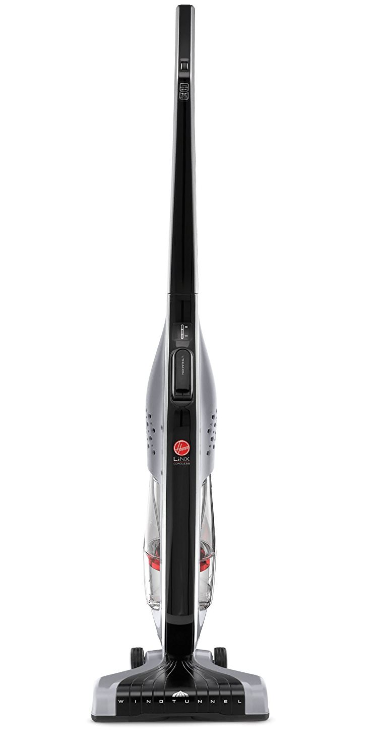 Rechargeable Cordless Stick Vacuum With Interchangeable Lithium-Ion Battery And Charger