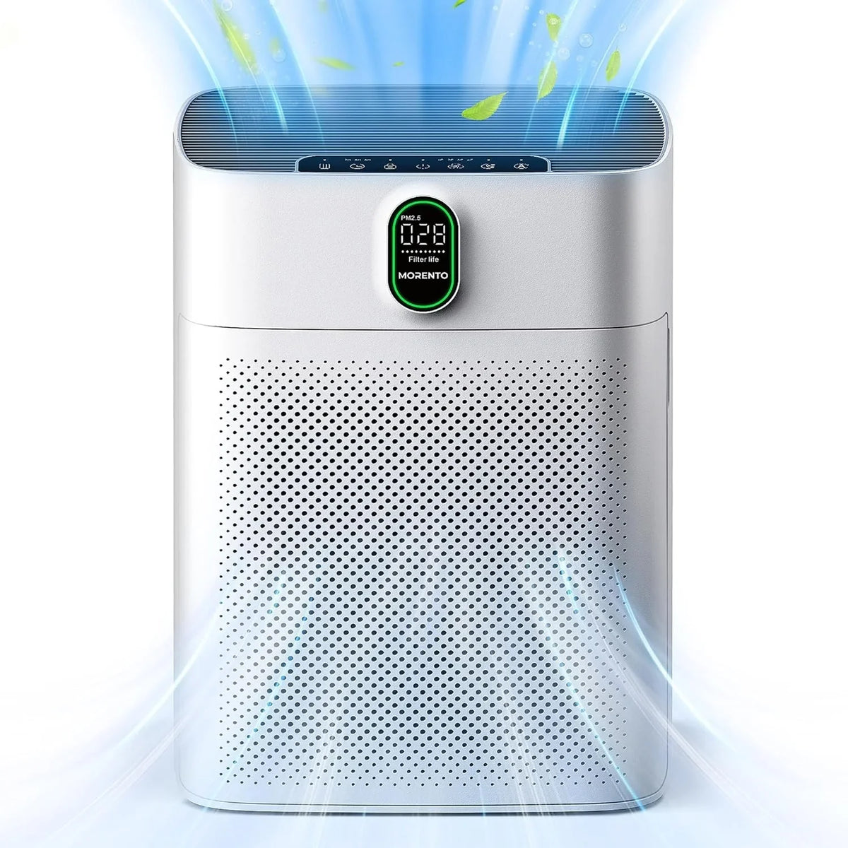 MORENTO Air Purifier for Large Rooms Up To 1076 Sq Ft With PM 2.5 Display - HY4866