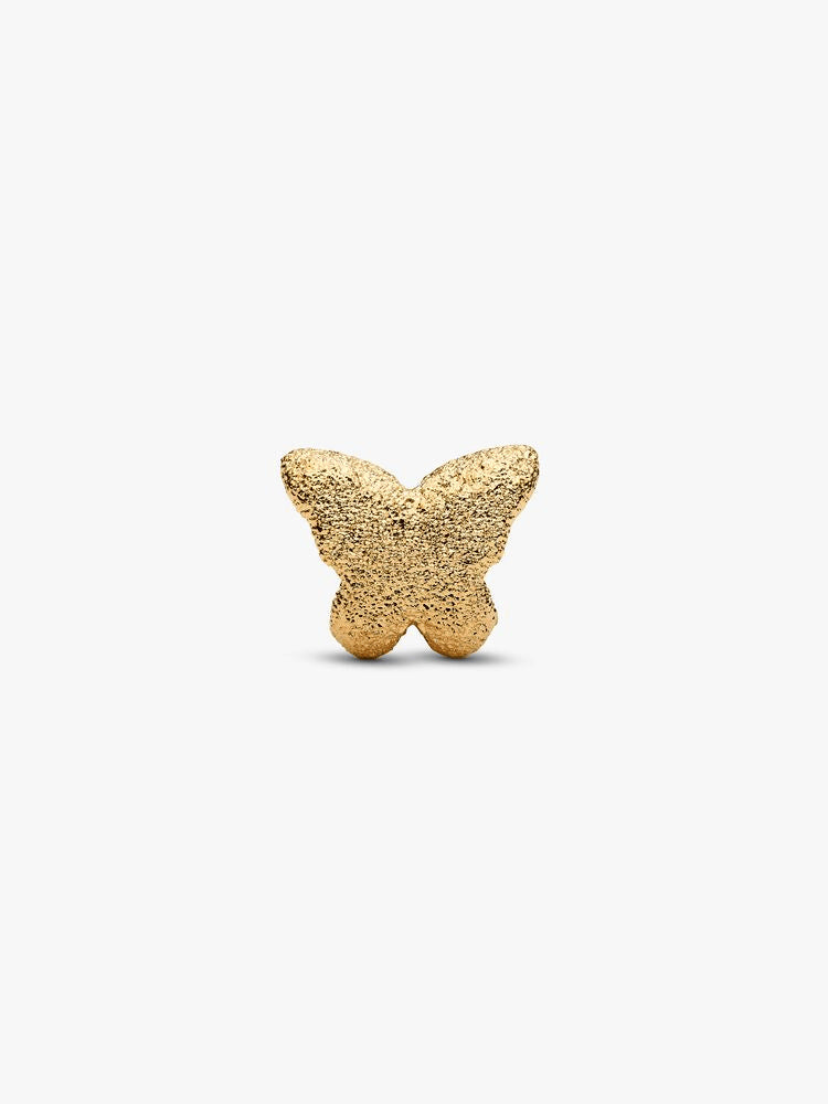 Textured Butterfly Mini Charm