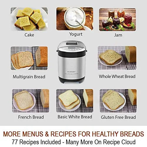 KitchenArm 29-in-1 Smart Bread Maker With Gluten Free Setting
