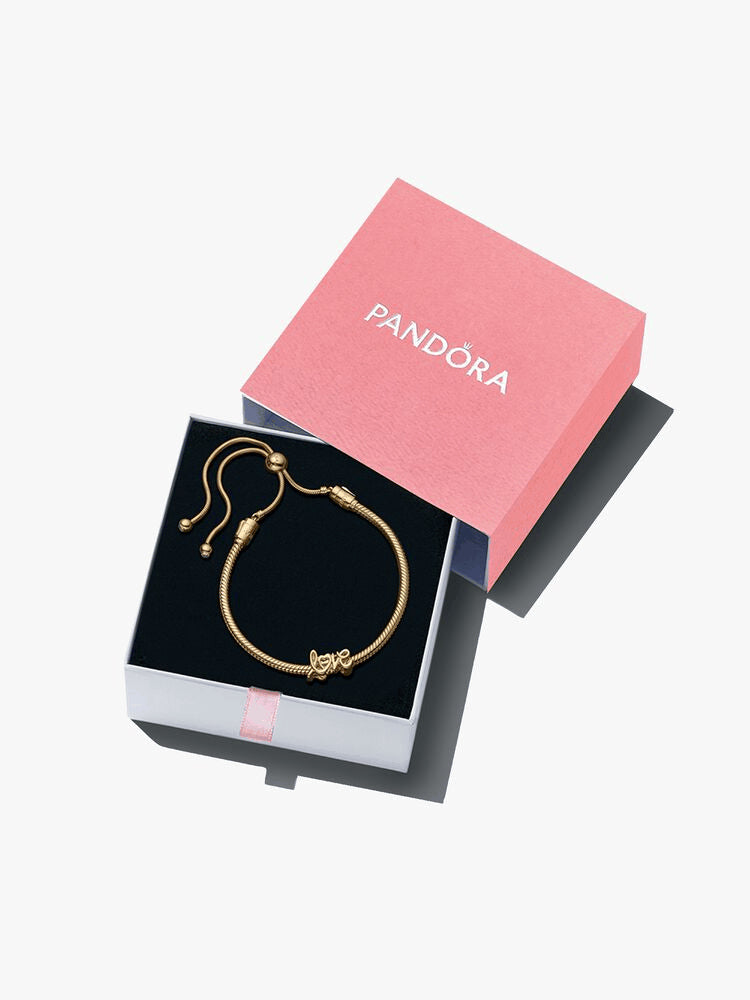 Love Script Bracelet Set
