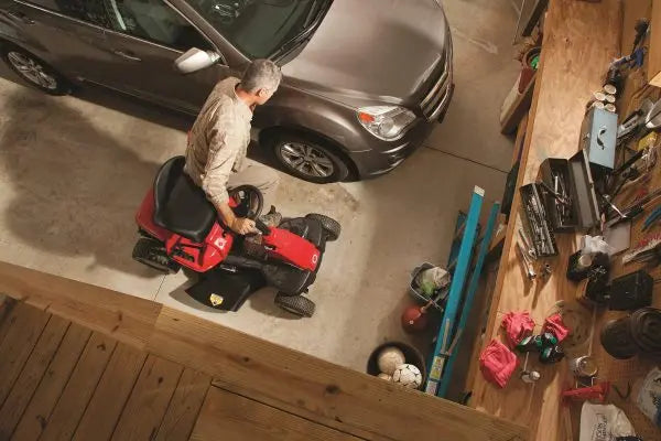Troy-Bilt Remanufactured Riding Lawn Mower, 30-Inch Cut, 382cc Engine, 6-Speed Transmission - TB30