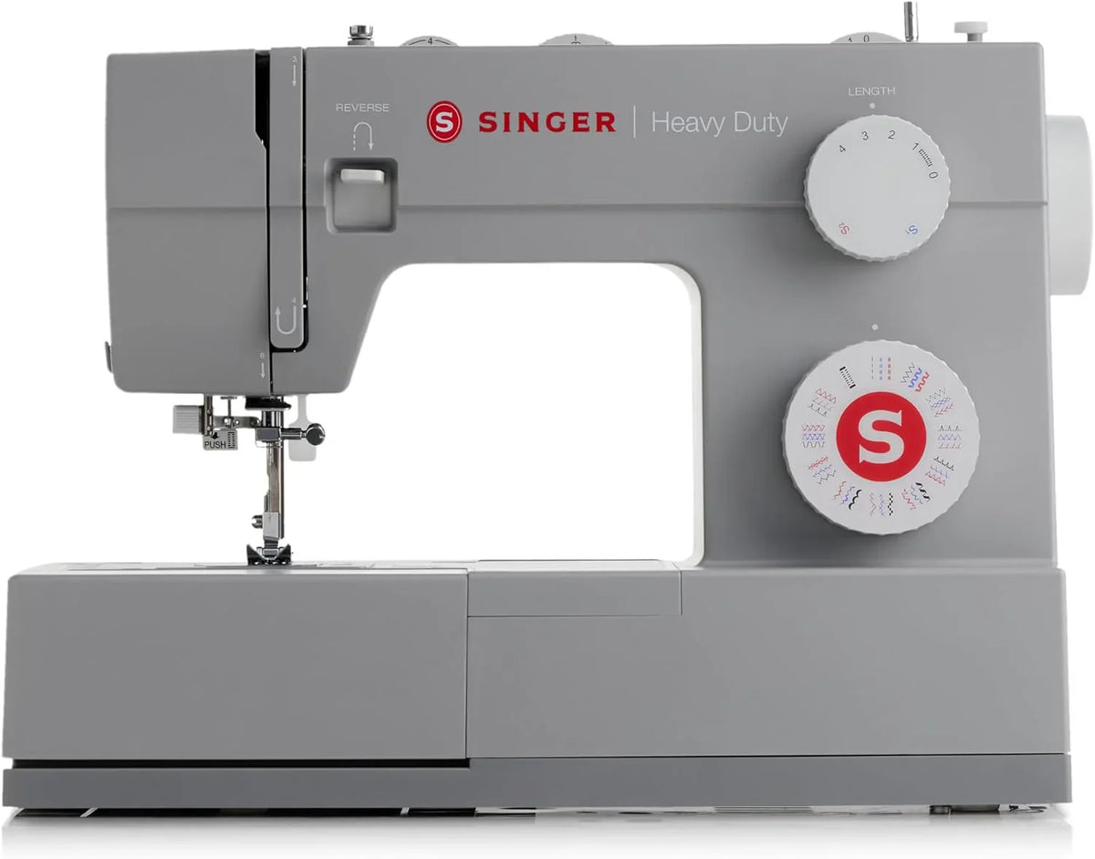 SINGER Heavy Duty High Speed Sewing Machine With Accessory Kit, 110 Stitch Applications - 4452