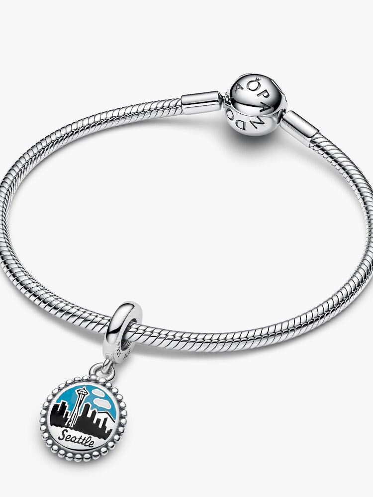 Seattle Skyline Dangle Charm