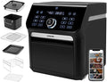6.8-Qt Air Fryer With Dual Heating And Smart Temperature Control - CAF-P583S-KUS