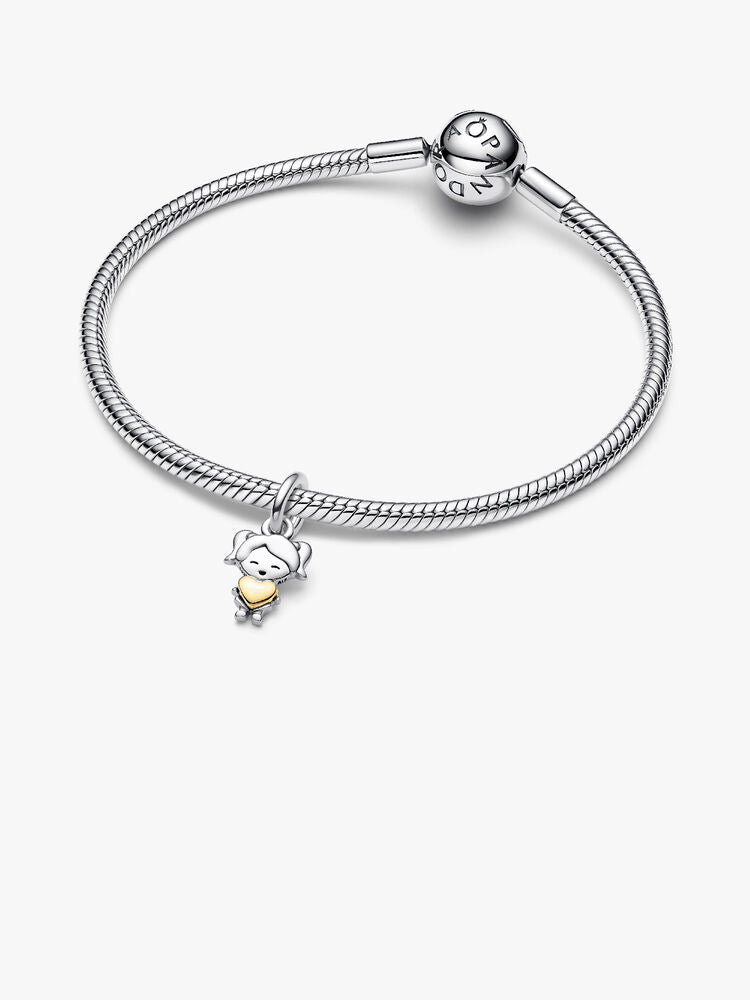 Happy Girl Dangle Charm
