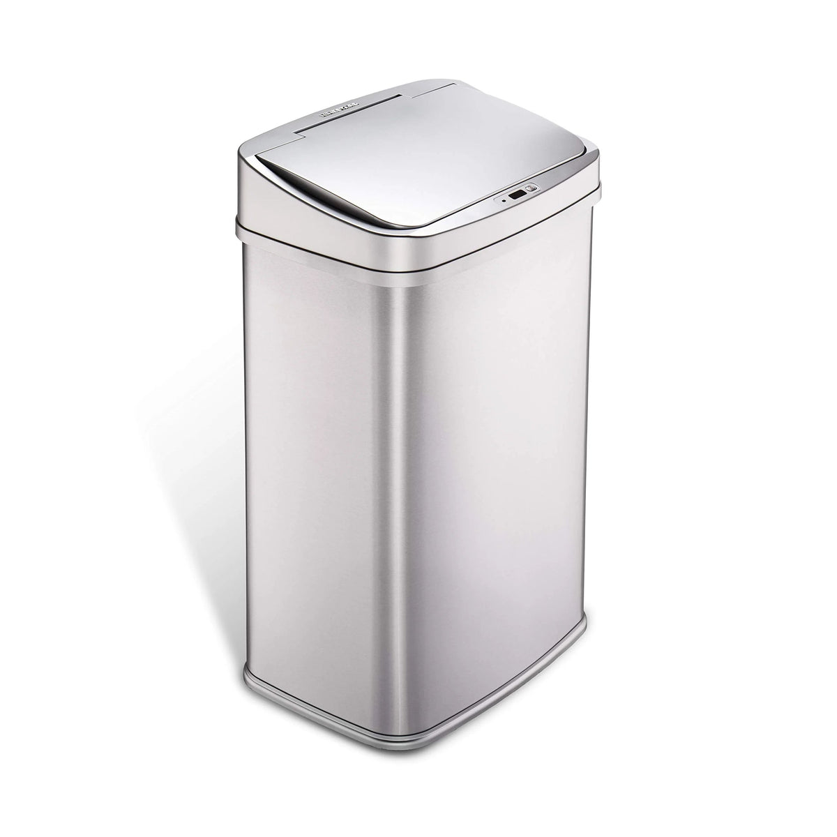 13 Gallon Touchless Motion Sensor Trash Can With Automatic Sensor Lid