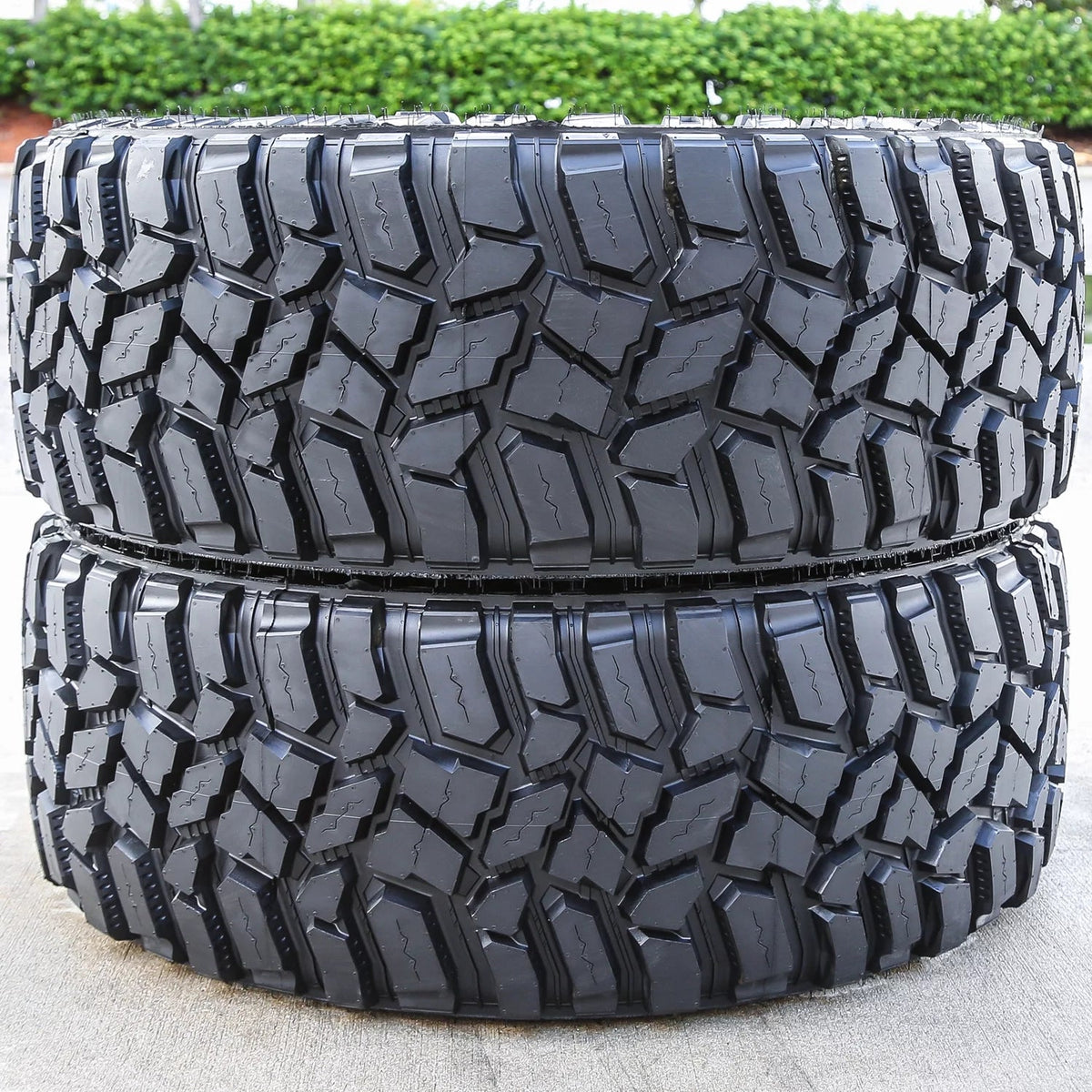 Pair Of 35X12.50R20 Mud Terrain Tires - 121Q E Rated 10-Ply LT Off-Road