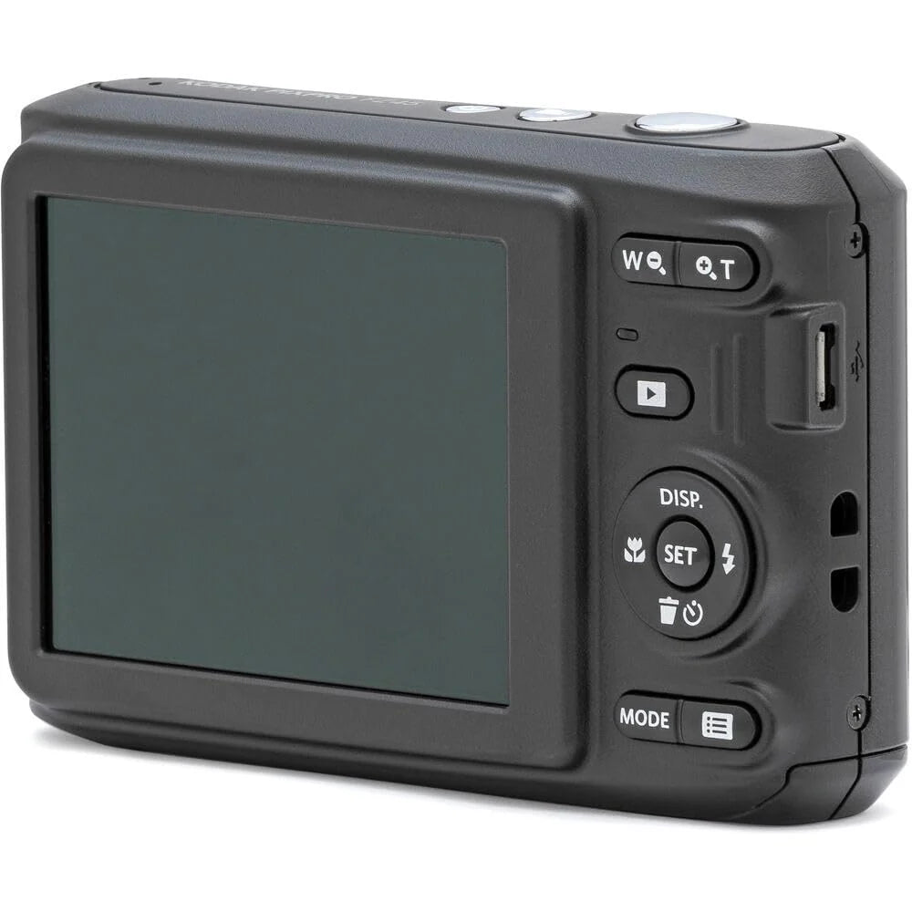 PIXPRO FZ45 Digital Camera, Black, With 32GB Memory Card - FZ45