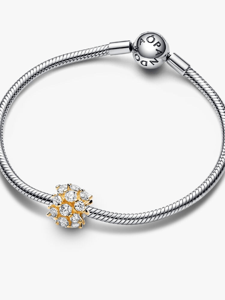 Sparkling Round Charm
