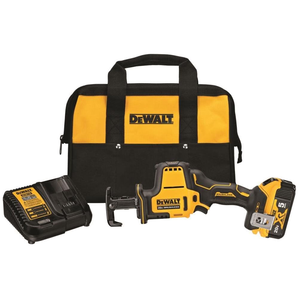 DEWALT 20V Max Cordless One-Handed Reciprocating Saw Kit - DCS369P1