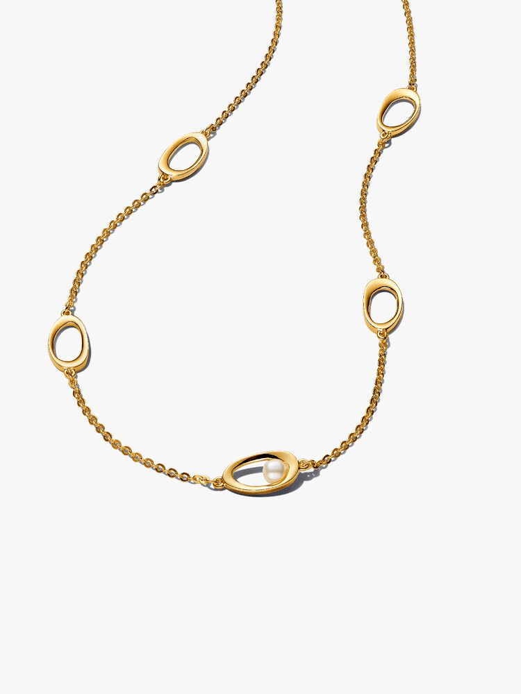 Simple Pearl jewelry set