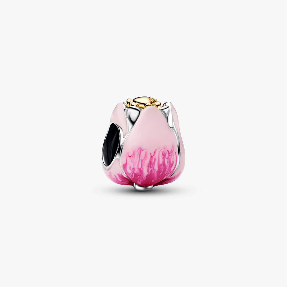 Pink Tulip Charm