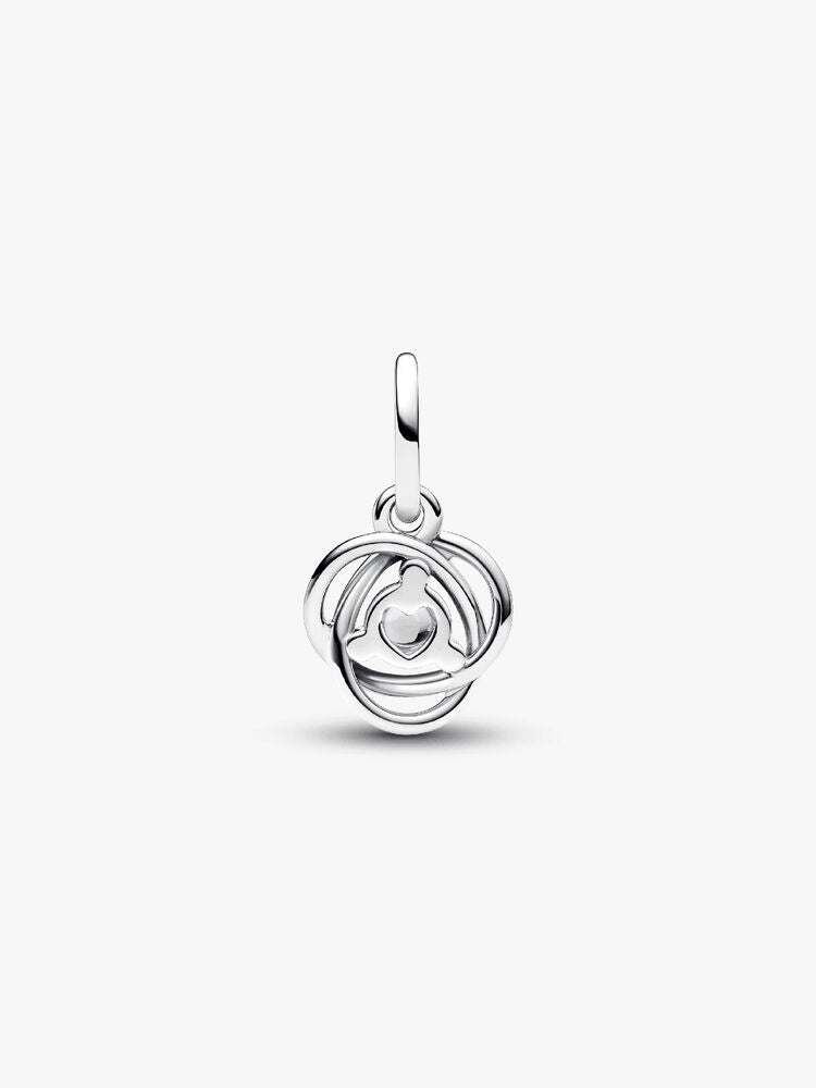 Clear Eternity Circle Dangle Charm