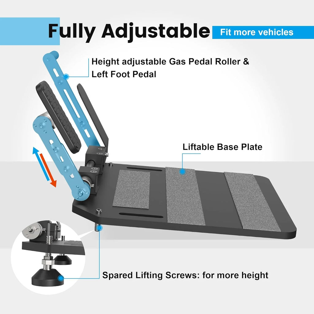 DriFeez Portable Left Foot Accelerator Gas Pedal - ZJTB200V2