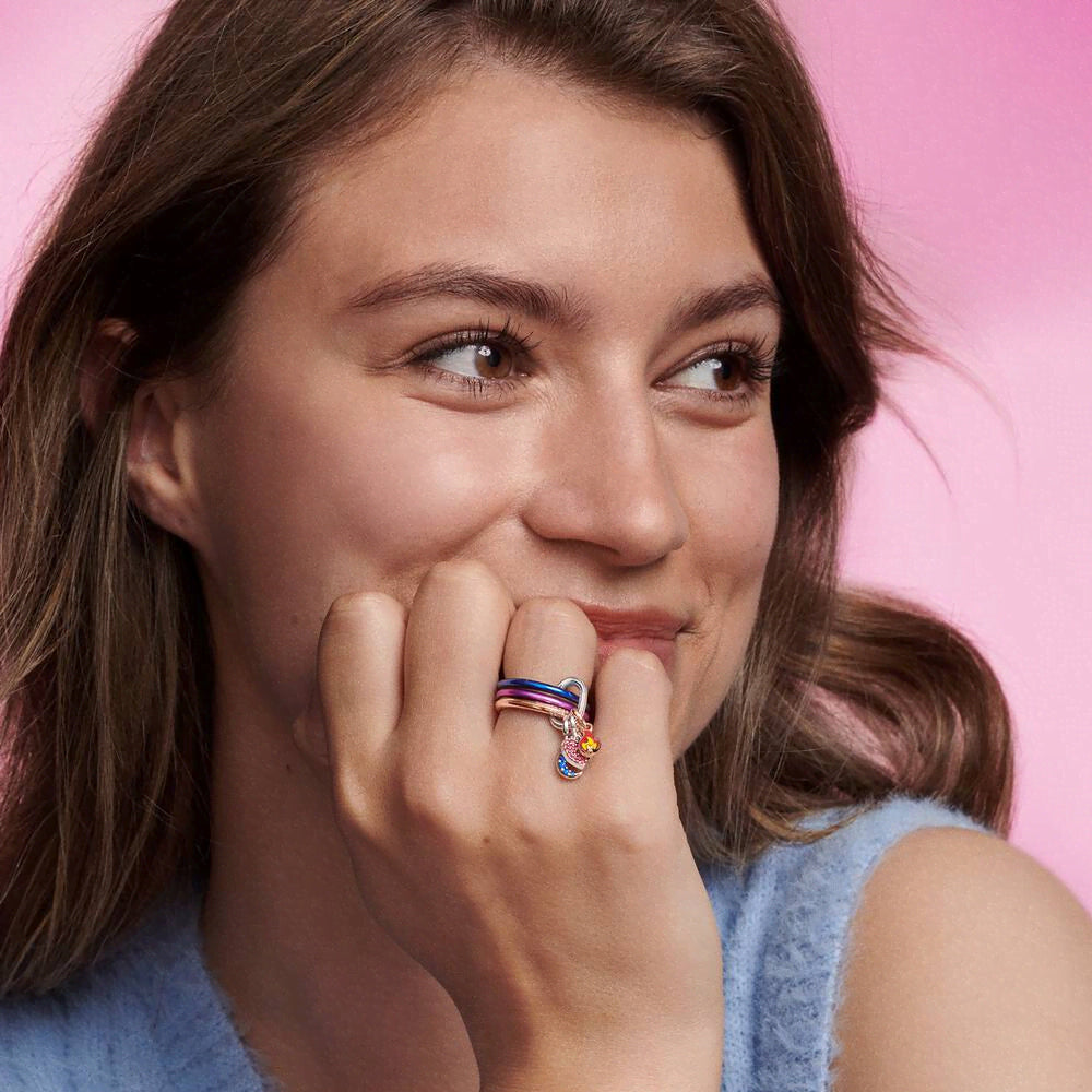 FINAL SALE - Pandora ME Electric Blue Ring