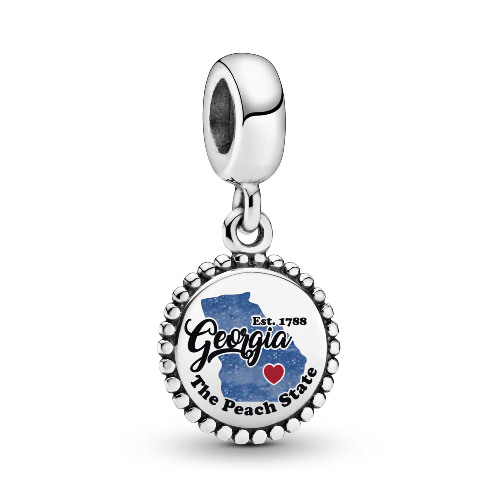 Georgia Map Dangle Charm