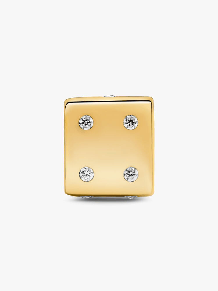 Sparkling Dice Charm