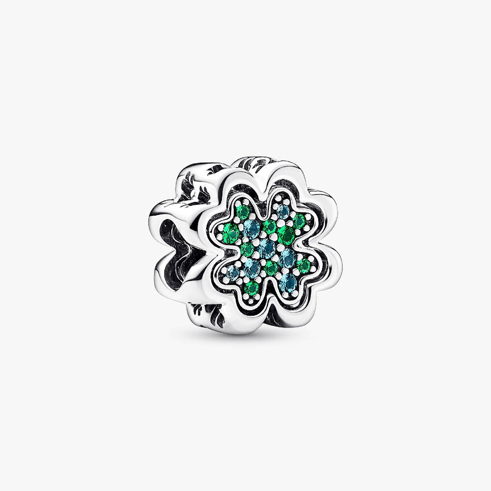 Splittable Four Leaf Clover Charm