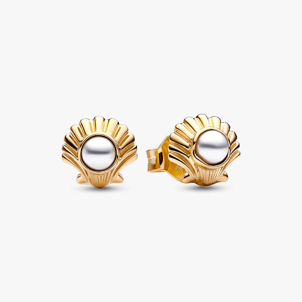 FINAL SALE - Disney The Little Mermaid Seashell Stud Earrings