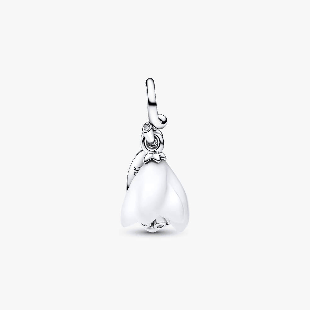 Snowdrop Flower Dangle Charm