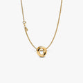 Letter O Charm Necklace