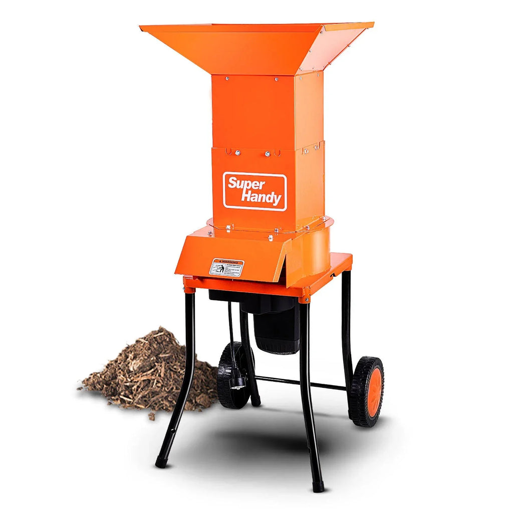 SuperHandy Electric Leaf Mulcher Shredder, 15-AMP 1800 Watt 120VAC - GUO056
